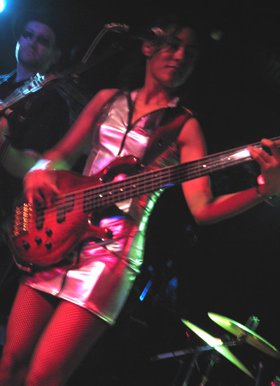 Monique - Bass player with the subDominants