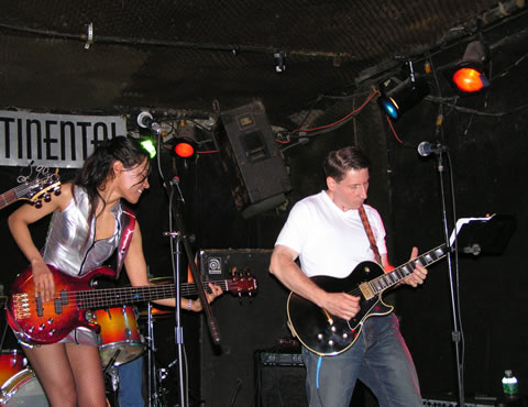 Monique and Gordon jamming at the Continental